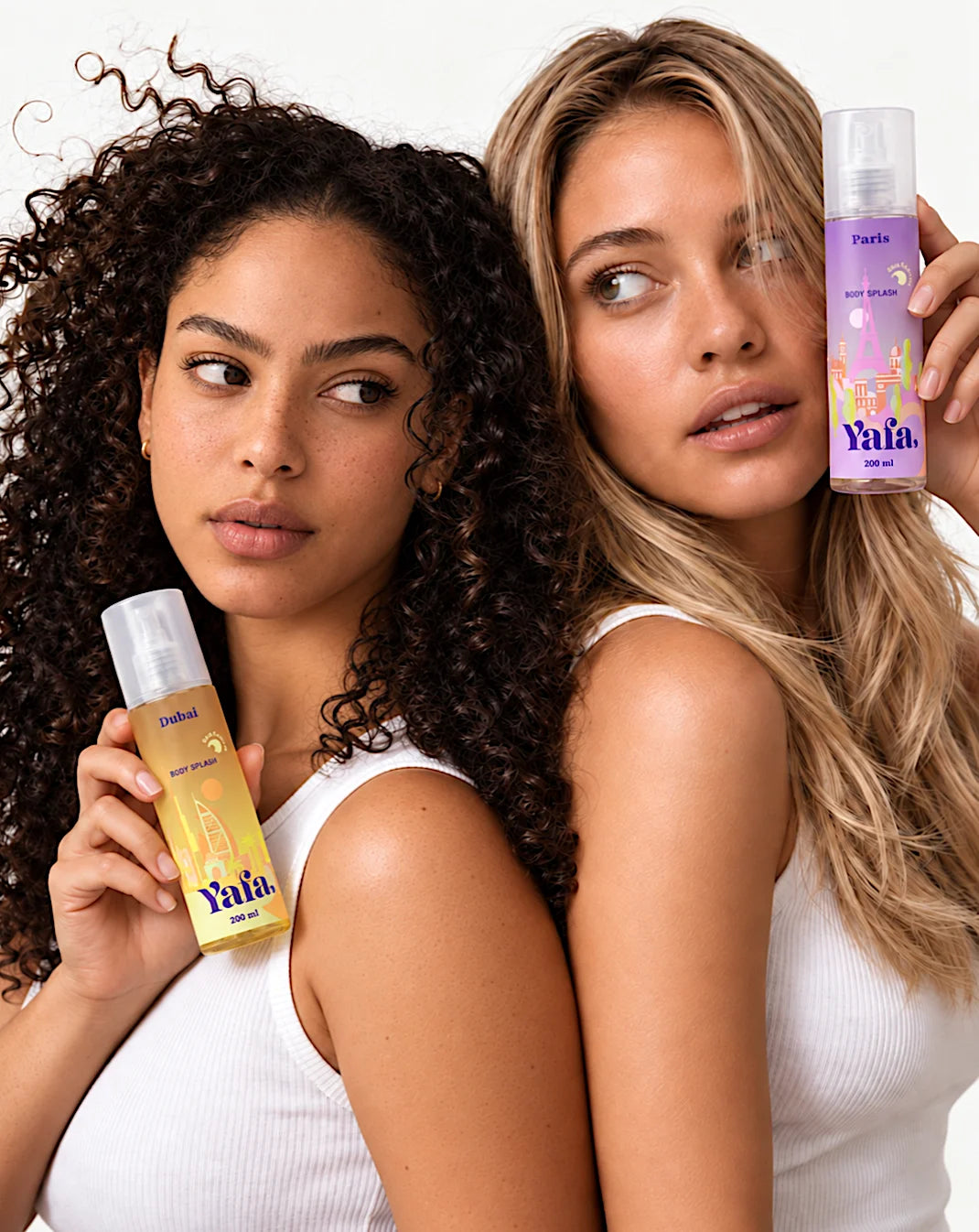 Produtos Yafa na areia